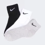 Шкарпетки Nike Unisex Cushion Quarter Training Sock (3 Pair), фото 1 - інтернет магазин MEGASPORT