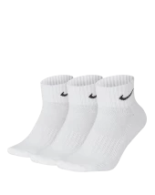 Unisex Cushion Quarter Training Sock (3 Pair) Unisex Cushion Quarter Training Sock (3 Pair)