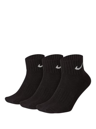 Шкарпетки Nike Unisex Cushion Quarter Training Sock (3 Pair) - 151295, фото 1 - інтернет-магазин MEGASPORT