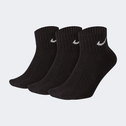 Шкарпетки Nike Unisex Cushion Quarter Training Sock (3 Pair) - 151295, фото 1 - інтернет-магазин MEGASPORT