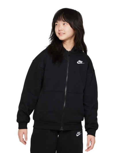 Кофта Nike G NSW CLUB FLC OVRSZD FZ LBR - 159052, фото 1 - інтернет-магазин MEGASPORT