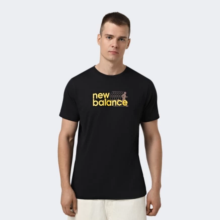 Футболка New Balance Heathertech Graphic T-Shirt 2 - 175845, фото 1 - інтернет-магазин MEGASPORT
