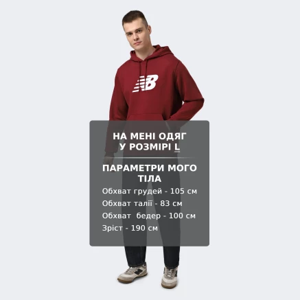 Кофта New Balance Sport Core Brushed Hoodie - 175844, фото 6 - інтернет-магазин MEGASPORT