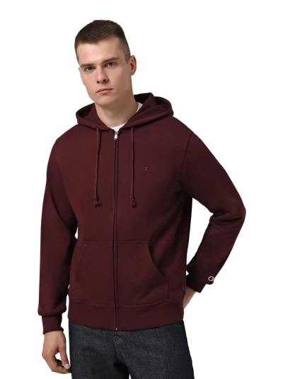 Кофта Champion full zip hoodie sweatshirt - 175397, фото 1 - інтернет-магазин MEGASPORT