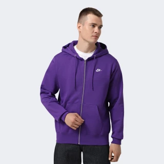 Кофта Nike M NK CLUB BB FZ HOODIE | Колір: фіолетовий | купити в