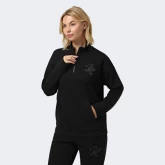 ESS SCRIPT Relaxed High-Neck Half-Zip Crew FL - 175748, фото 1 - інтернет-магазин MEGASPORT