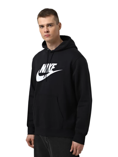Кофта Nike M NK CLUB BB PO GFX HOODIE - 175359, фото 1 - інтернет-магазин MEGASPORT