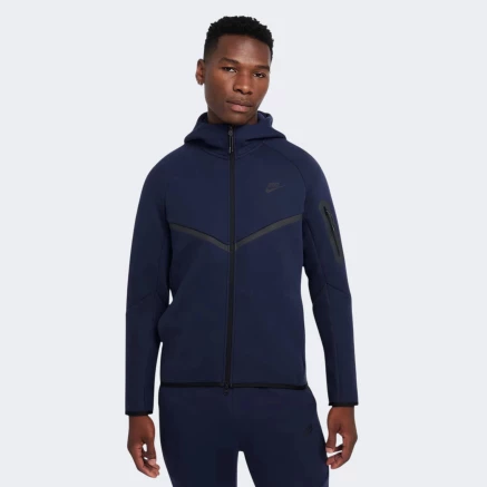 Кофта Nike M NK TCH FLC FZ WR HOODIE - 175988, фото 1 - інтернет-магазин MEGASPORT