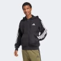 Кофта Adidas M 3S FL FZ HD, фото 1 - інтернет магазин MEGASPORT