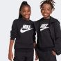 Кофта Nike K NSW CLUB FLC CREW LS HBR, фото 4 - інтернет магазин MEGASPORT