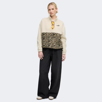 Кофта Puma ESS GRAPHIC Animal Relaxed Half-Zip Crew - 176587, фото 3 - інтернет-магазин MEGASPORT
