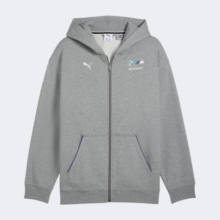 Кофта Puma BMW MMS ESS+ FZ HOODED JKT FL - 176584, фото 4 - інтернет-магазин MEGASPORT