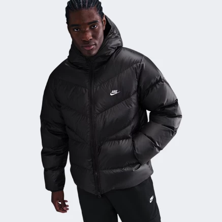 Пуховик Nike M NK WINDRUNNER STMNT DWN JKT - 176643, фото 4 - інтернет-магазин MEGASPORT