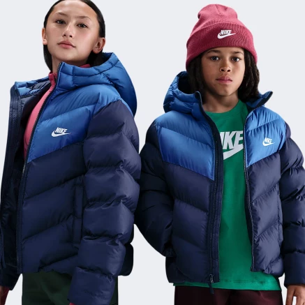 Куртка Nike K NSW TF ADP PUFFER COLORBLOCK - 176648, фото 4 - інтернет-магазин MEGASPORT