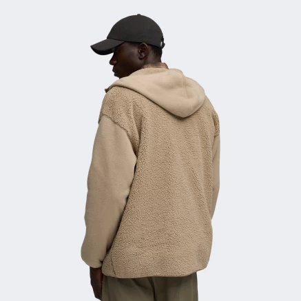 Кофта Puma ESS ELEVATED Relaxed Winterized Full-zip Hoodie Sherpa - 176591, фото 2 - інтернет-магазин MEGASPORT