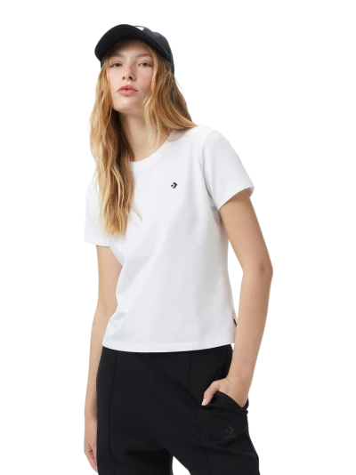 Футболка Converse CVRS SLIM JRSY TEE - 176664, фото 1 - інтернет-магазин MEGASPORT