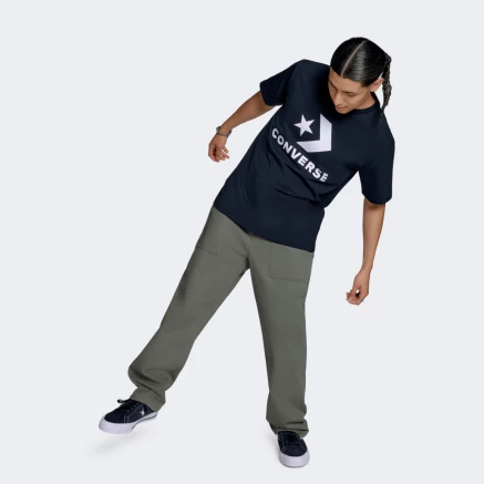 Футболка Converse STANDARD FIT CENTER FRONT LARGE LOGO STAR CHEV SS TEE - 176662, фото 4 - інтернет-магазин MEGASPORT
