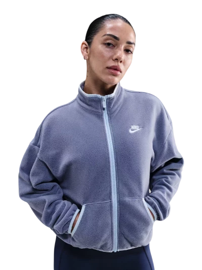 Кофта Nike W NSW CLUB FLC LSE CZY TRK JKT - 176735, фото 1 - інтернет-магазин MEGASPORT