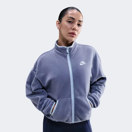 Кофта Nike W NSW CLUB FLC LSE CZY TRK JKT - 176735, фото 1 - інтернет-магазин MEGASPORT