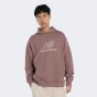 Кофта New Balance Athletics French Terry Logo Hoodie, фото 1 - інтернет магазин MEGASPORT