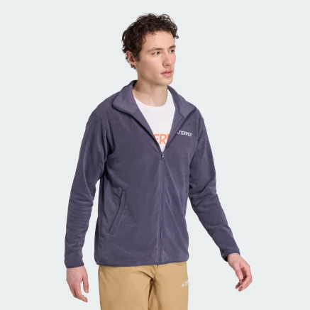Кофта Adidas MT ESS FZ FL - 176768, фото 4 - інтернет-магазин MEGASPORT