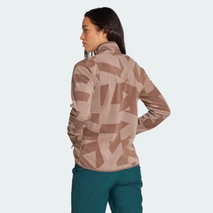 Кофта Adidas W MT AOP FZ FL - 176778, фото 2 - інтернет-магазин MEGASPORT