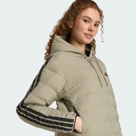 Пуховик Adidas W ESS 3S L D HP - 176776, фото 4 - інтернет-магазин MEGASPORT