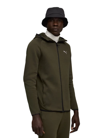 Кофта Puma EVOSTRIPE FZ Hoodie DK - 175172, фото 1 - інтернет-магазин MEGASPORT