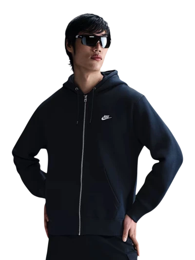 Кофта Nike M NK CLUB BB FZ HOODIE - 175199, фото 1 - інтернет-магазин MEGASPORT