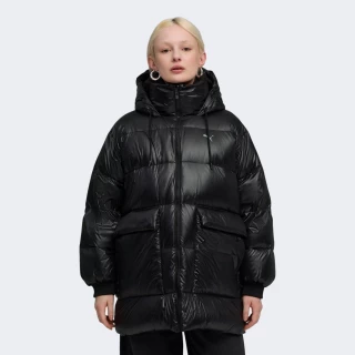 Пуховик Puma Style Hooded Down Jacket | Цвет: черный | купить в
