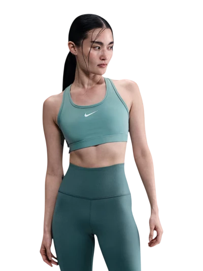 Топ Nike W NK SWSH MED SPT BRA - 174979, фото 1 - інтернет-магазин MEGASPORT