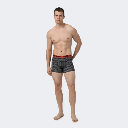 Спідня білизна Puma MEN LOGO PRINT BOXERS 2P 176250 купити в MEGASPORT, фото 3 Спідня білизна Puma MEN LOGO PRINT BOXERS 2P - 176250, фото 3 - інтернет-магазин MEGASPORT