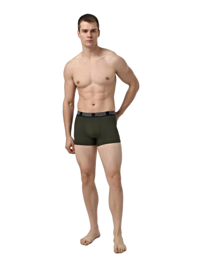 Спідня білизна Puma MEN EVERYDAY TRUNKS 2P - 176238, фото 1 - інтернет-магазин MEGASPORT