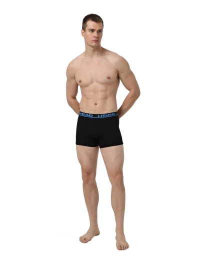Спідня білизна Head BASIC BOXER 2P - 176016, фото 1 - інтернет-магазин MEGASPORT