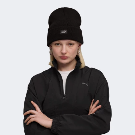 Шапка Puma ESS Mid Crown Beanie - 176876, фото 4 - інтернет-магазин MEGASPORT