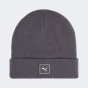 Шапка Puma WARDROBE ESS High Crown Beanie, фото 1 - інтернет магазин MEGASPORT