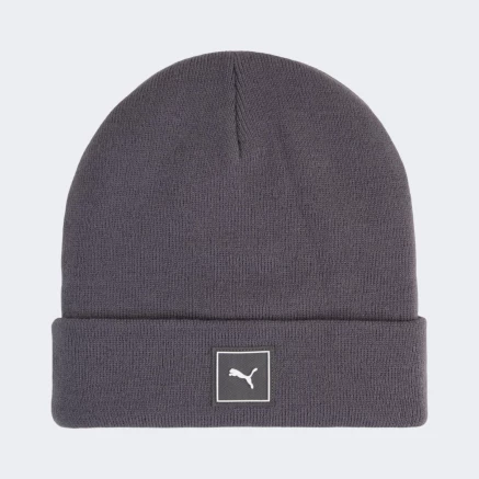 Шапка Puma WARDROBE ESS High Crown Beanie - 176882, фото 1 - інтернет-магазин MEGASPORT