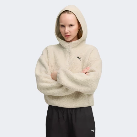 Кофта Puma WARDROBE ESS Oversized Polar Fleece Hoodie - 176888, фото 1 - інтернет-магазин MEGASPORT