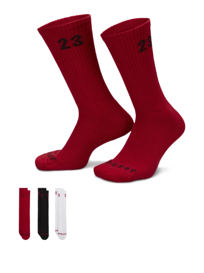 Шкарпетки Jordan U J ESSENTIAL CREW 3PR - 144 - 176918, фото 1 - інтернет-магазин MEGASPORT
