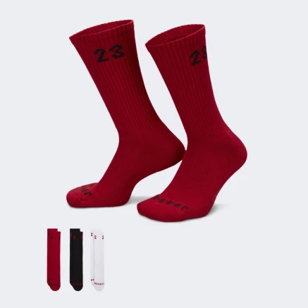 Шкарпетки Jordan U J ESSENTIAL CREW 3PR - 144 - 176918, фото 1 - інтернет-магазин MEGASPORT