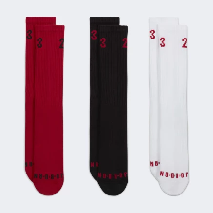 Шкарпетки Jordan U J ESSENTIAL CREW 3PR - 144 - 176918, фото 2 - інтернет-магазин MEGASPORT