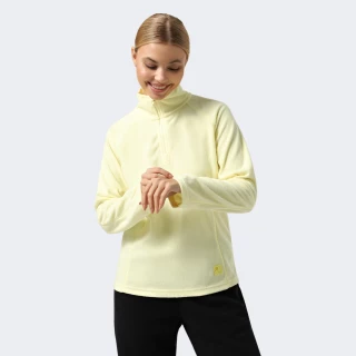 Кофта East Peak women's fleece halfzip | Колір: жовтий | купити в