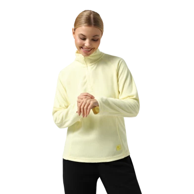 women's fleece halfzip