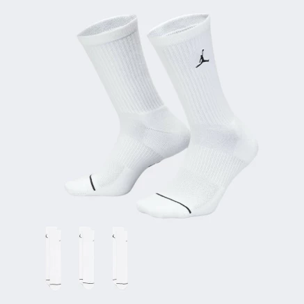 Шкарпетки Jordan U J EVERYDAY CUSH POLY CREW 3PR - 144 - 160697, фото 1 - інтернет-магазин MEGASPORT