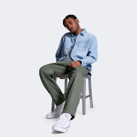 Сорочка Converse LS DENIM SHIRT - 177036, фото 4 - інтернет-магазин MEGASPORT