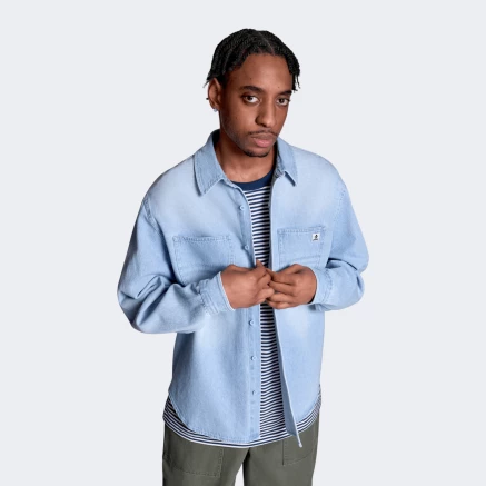 Сорочка Converse LS DENIM SHIRT - 177036, фото 5 - інтернет-магазин MEGASPORT