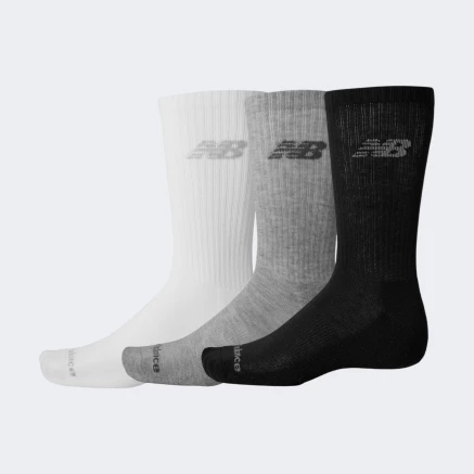 Шкарпетки New Balance Perform. Basic Crew 3 Pack - 177019, фото 1 - інтернет-магазин MEGASPORT