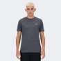 Футболка New Balance Tee Heathertech, фото 1 - інтернет магазин MEGASPORT
