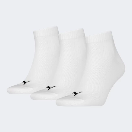 Шкарпетки Puma UNISEX QUARTER PLAIN 3P - 168389 Шкарпетки Puma UNISEX QUARTER PLAIN 3P - 168389