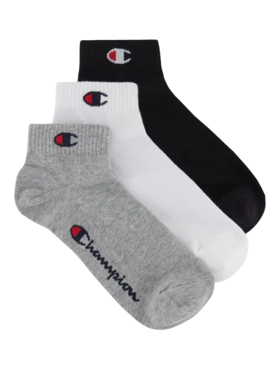 Шкарпетки Champion 3pk quarter socks - 169202, фото 1 - інтернет-магазин MEGASPORT